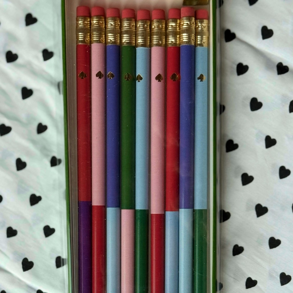 Kate Spade New York Colorblock Pencil Set